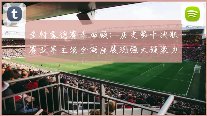 多特蒙德赛季回顾：历史第十次联赛亚军主场全满座展现强大凝聚力
